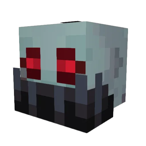 claytonkole Minecraft avatar head, 3D render