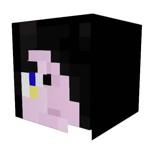 claz15 Minecraft avatar head, 3D render