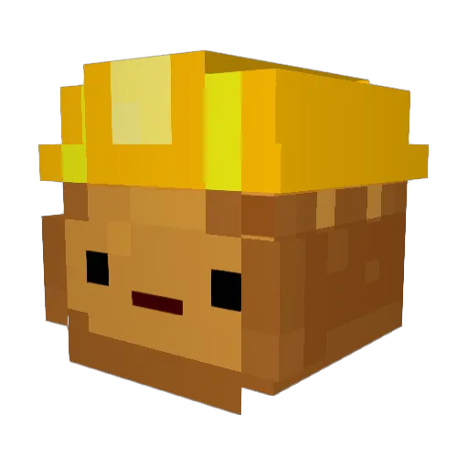 cleaningkevin Minecraft avatar head, 3D render