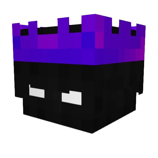 cleant_ Minecraft avatar head, 3D render