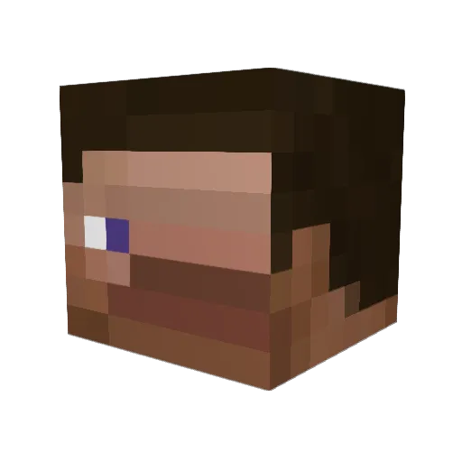 cleanupchewtoy85 Minecraft avatar head, 3D render