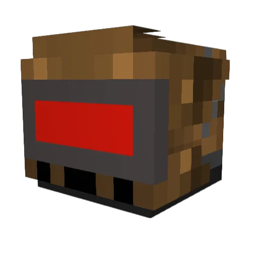 clearleaf Minecraft avatar head, 3D render