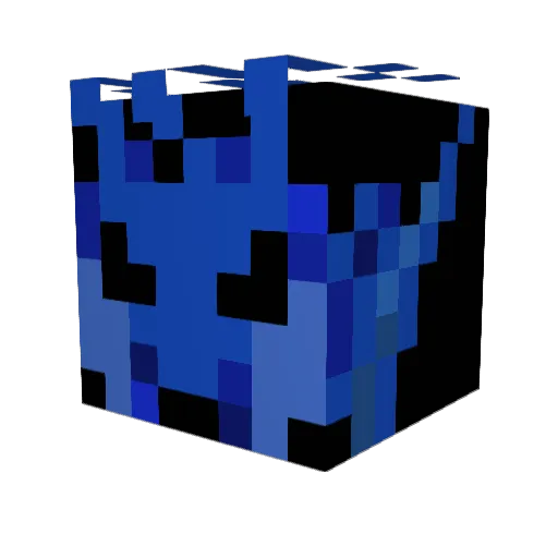 clef_key Minecraft avatar head, 3D render