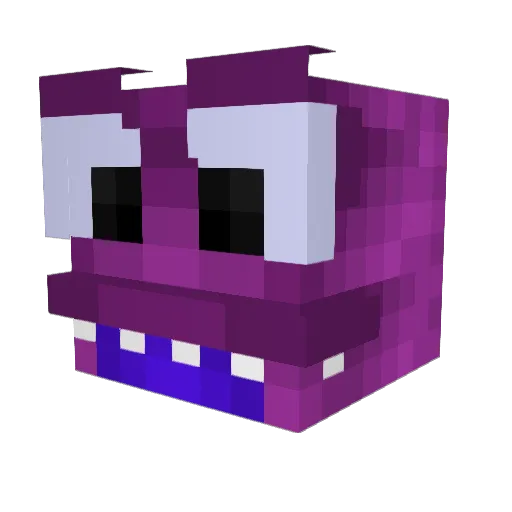 cleme1270 Minecraft avatar head, 3D render