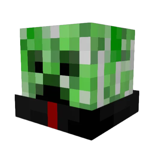 clement59 Minecraft avatar head, 3D render