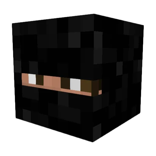 clems22 Minecraft avatar head, 3D render