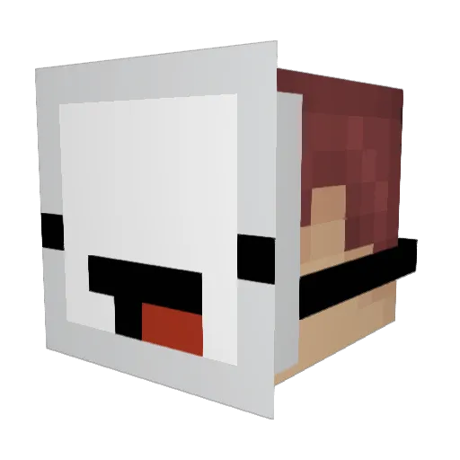 clemsontigerboy Minecraft avatar head, 3D render