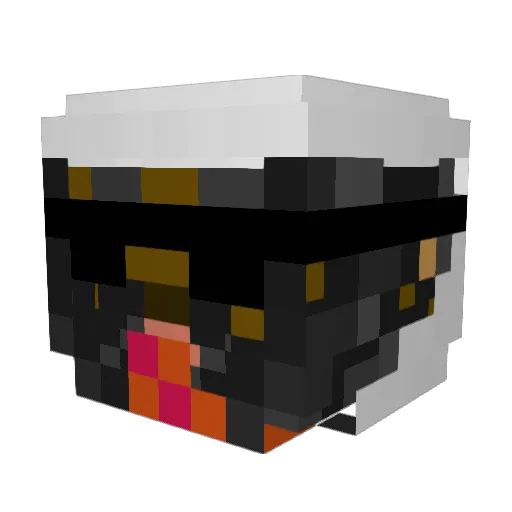 cleo_ltd Minecraft avatar head, 3D render