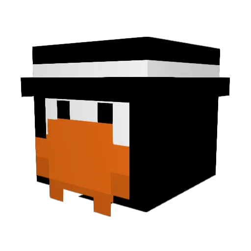 clexalarkisme Minecraft avatar head, 3D render