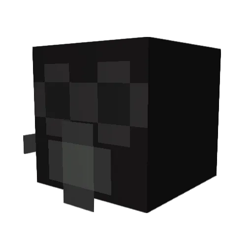 clickaiders Minecraft avatar head, 3D render