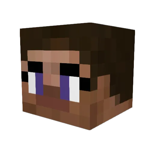 cliffords1fan Minecraft avatar head, 3D render