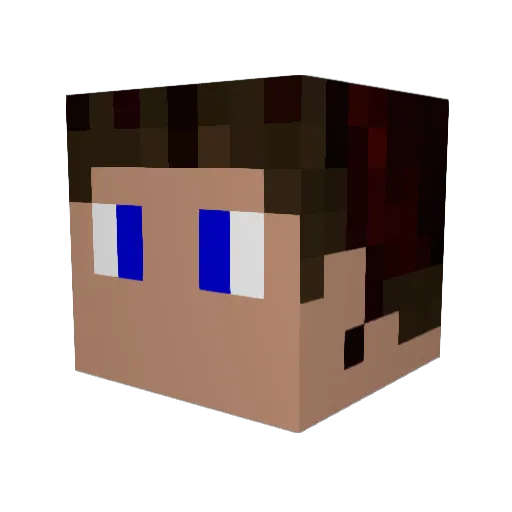 cliffsmrs Minecraft avatar head, 3D render