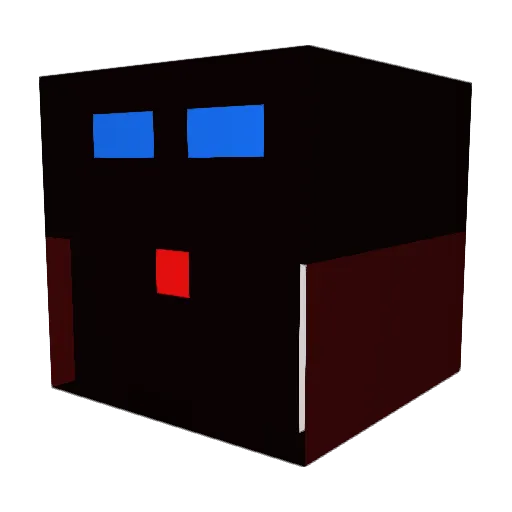 clineminers Minecraft avatar head, 3D render