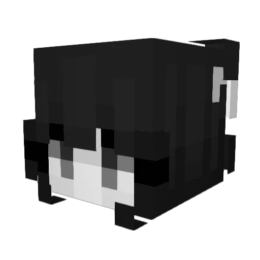 clnvcnt Minecraft avatar head, 3D render