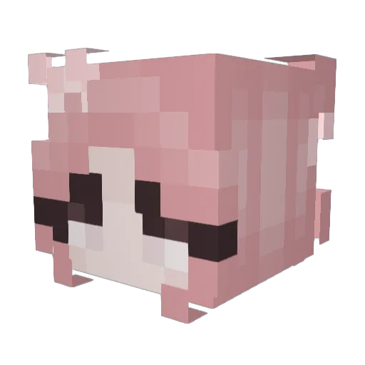 clockworks738 Minecraft avatar head, 3D render