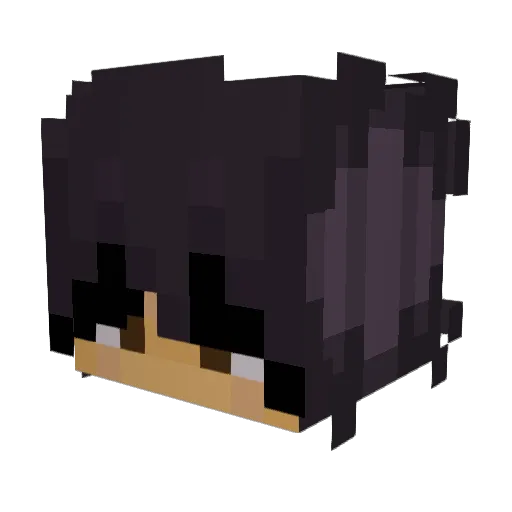 cloes_ Minecraft avatar head, 3D render