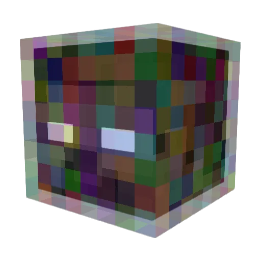 clofadi Minecraft avatar head, 3D render