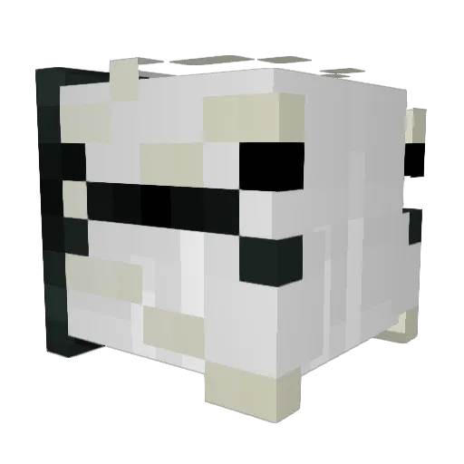 clonazepam070 Minecraft avatar head, 3D render