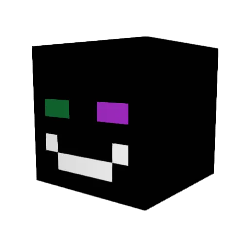 cloudy1130 Minecraft avatar head, 3D render