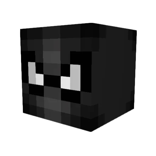 cloudywolf97 Minecraft avatar head, 3D render