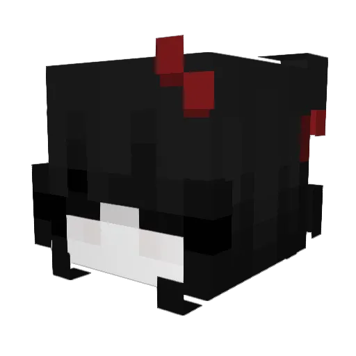 clover0319 Minecraft avatar head, 3D render