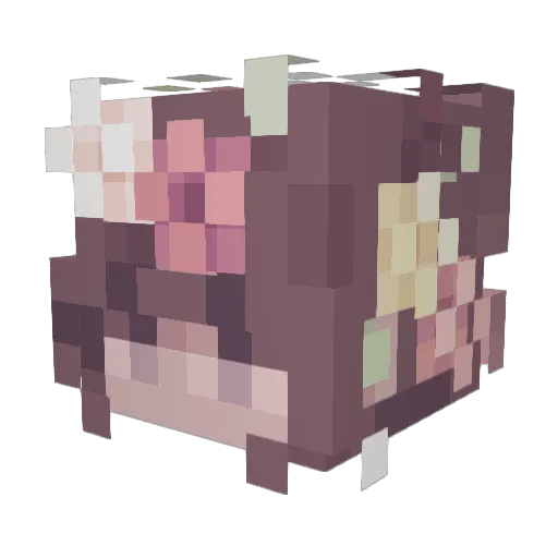 clover6545 Minecraft avatar head, 3D render