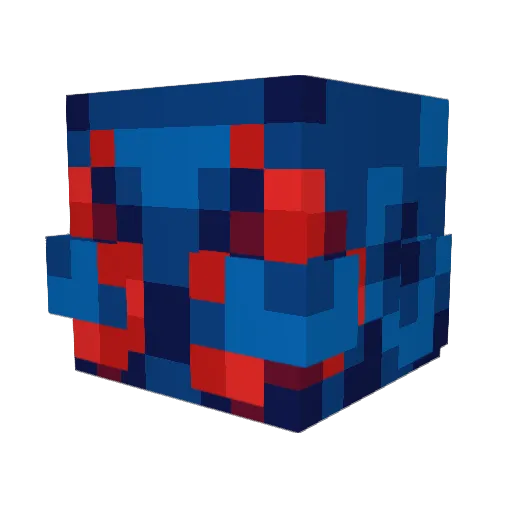 cloverbloom23 Minecraft avatar head, 3D render