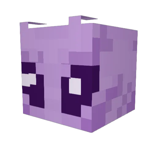 clown_ina Minecraft avatar head, 3D render