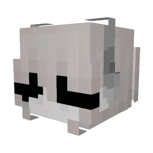 clqiro Minecraft avatar head, 3D render