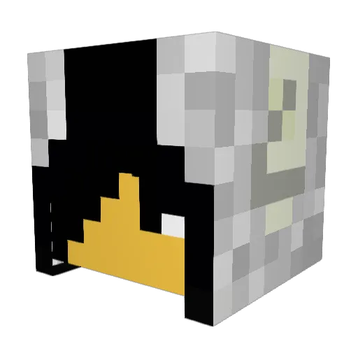 clubcracker72 Minecraft avatar head, 3D render
