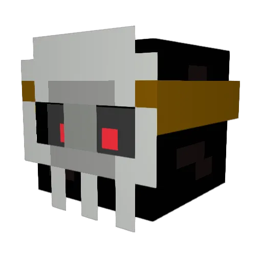 clulesspurseYT Minecraft avatar head, 3D render