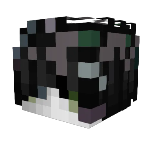 clutchX9 Minecraft avatar head, 3D render
