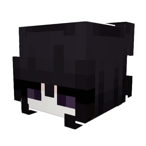 clvrs Minecraft avatar head, 3D render