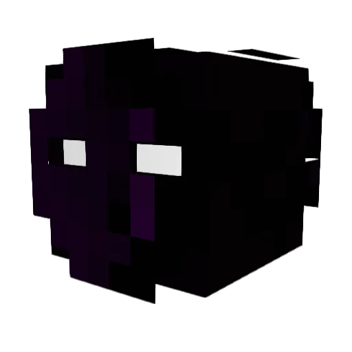 clwds Minecraft avatar head, 3D render