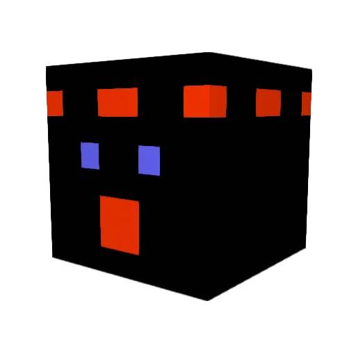 clweeks Minecraft avatar head, 3D render