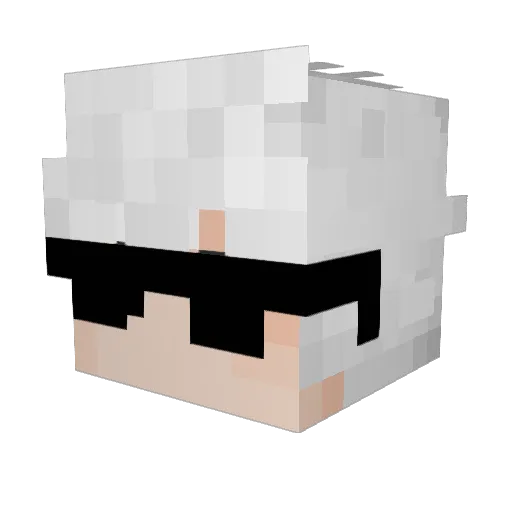 cmachsuperstar Minecraft avatar head, 3D render