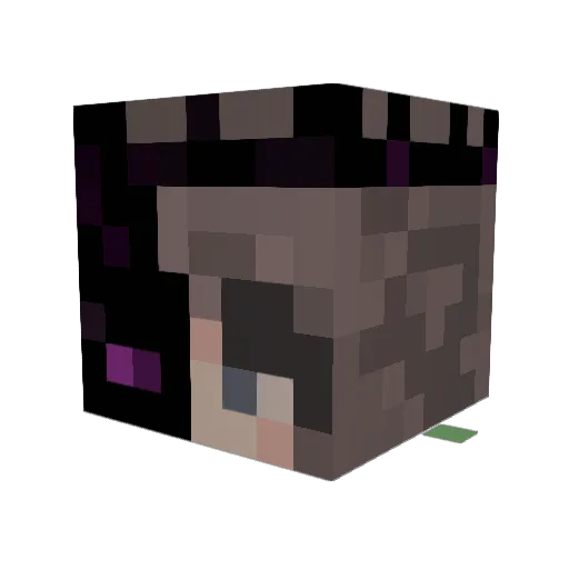 cmaddie33 Minecraft avatar head, 3D render