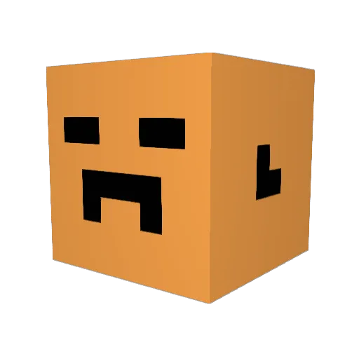 cmaddie Minecraft avatar head, 3D render