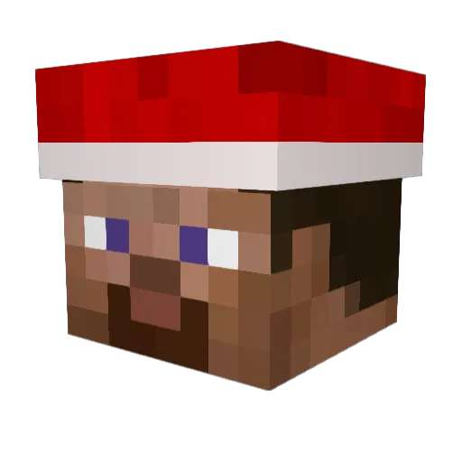 cman716 Minecraft avatar head, 3D render