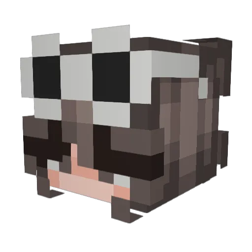 cmanu83 Minecraft avatar head, 3D render