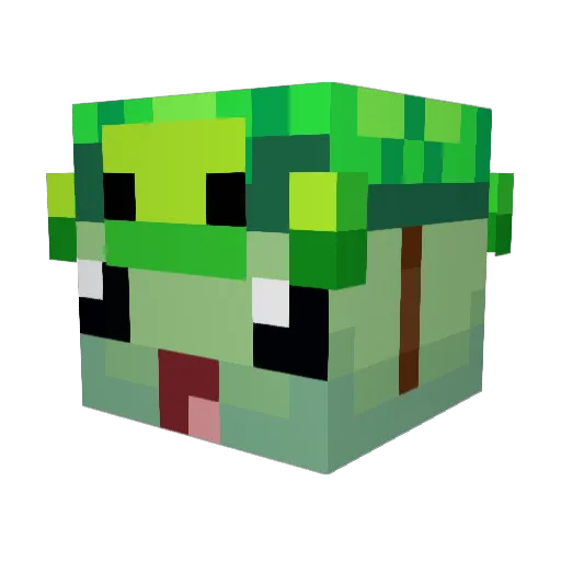 cmarin777 Minecraft avatar head, 3D render