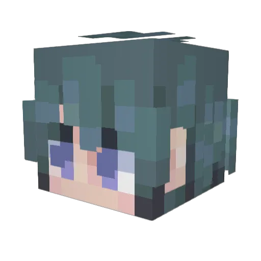 cmarsbars Minecraft avatar head, 3D render