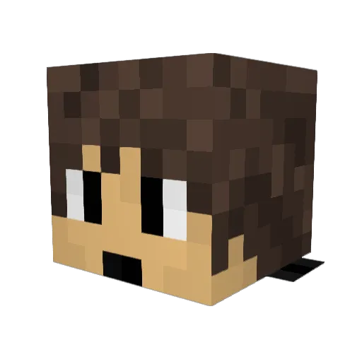 cmarsh518 Minecraft avatar head, 3D render