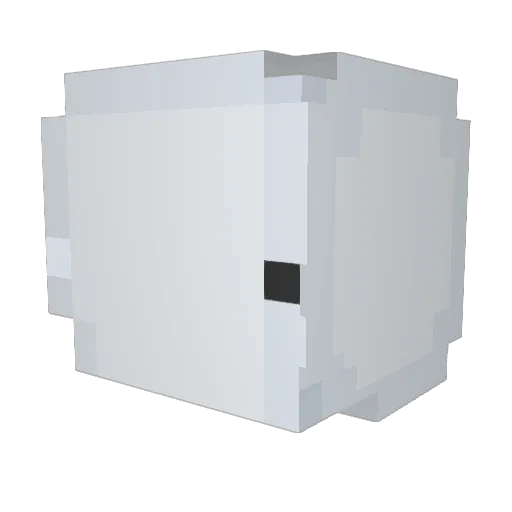 cmcguigan Minecraft avatar head, 3D render