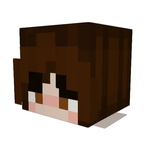 cmissg Minecraft avatar head, 3D render