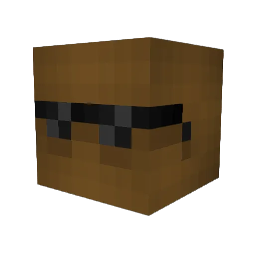 cmits Minecraft avatar head, 3D render