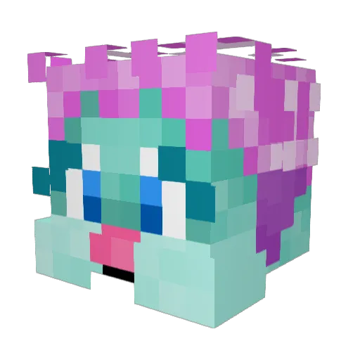 cmoneyyyy02 Minecraft avatar head, 3D render