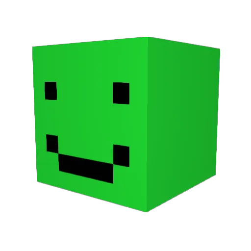 cmot2 Minecraft avatar head, 3D render