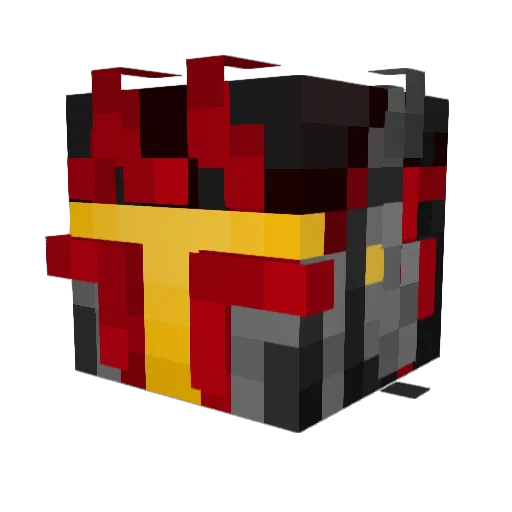 cmross69 Minecraft avatar head, 3D render