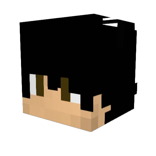 cmur1 Minecraft avatar head, 3D render